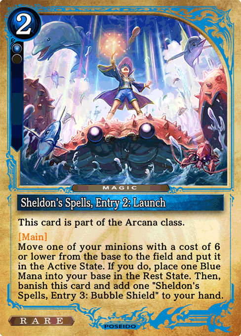 Sheldon's Spells, Entry 2: Launch