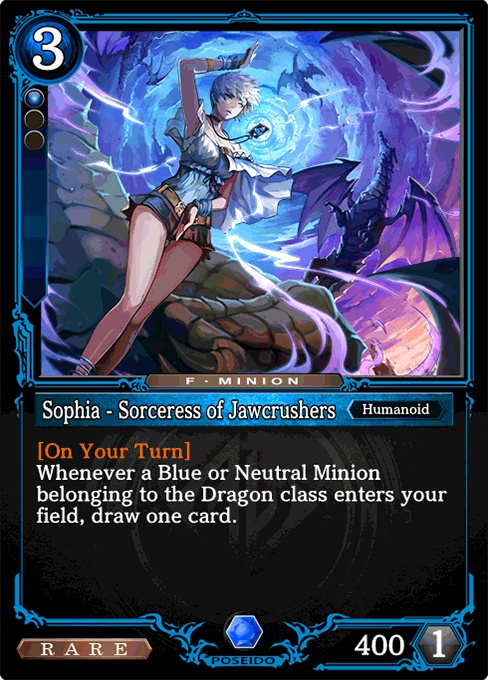Blue Dragon Sorceress