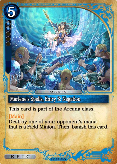 Marlene's Spells, Entry 3: Negation