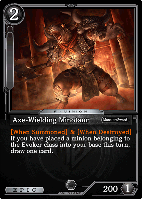 Axe-Wielding Minotaur