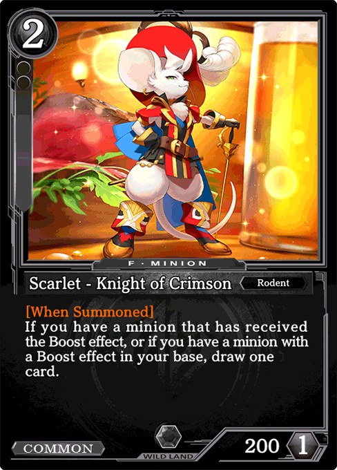 Scarlet - Knight of Crimson