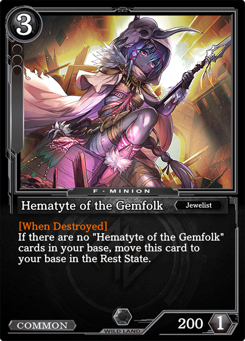 Hematyte of the Gemfolk