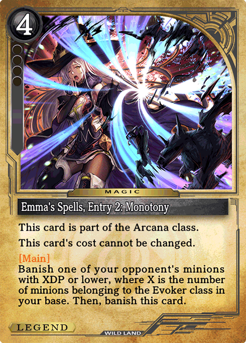 Emma's Spells, Entry 2: Monotony