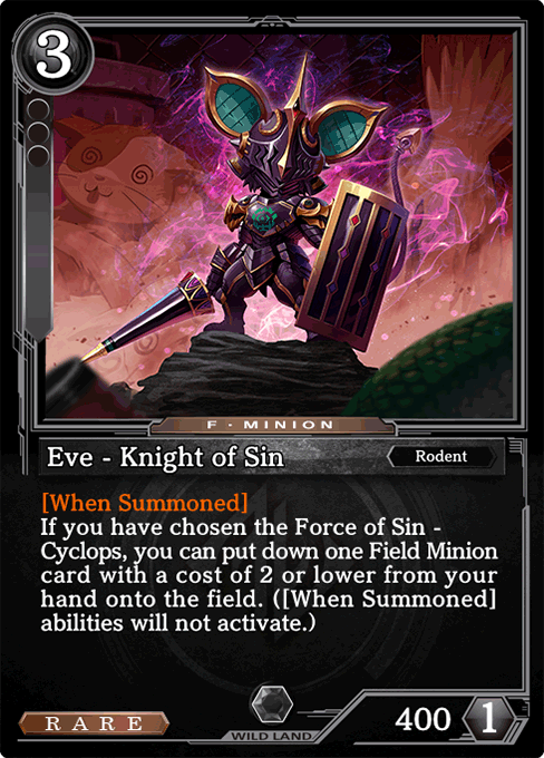 Eve - Knight of Sin