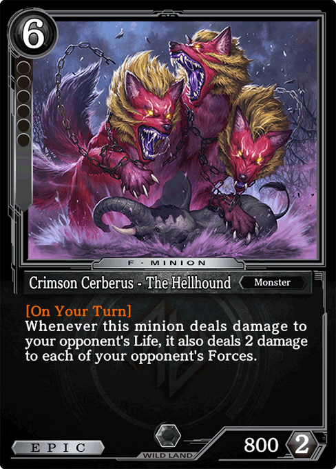 Crimson Cerberus - The Hellhound