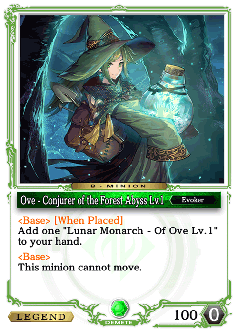 Ove - The Conjurer Lv1