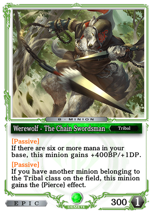 Werewolf - The Chain Swordsman