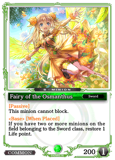 Fairy of the Osmanthus