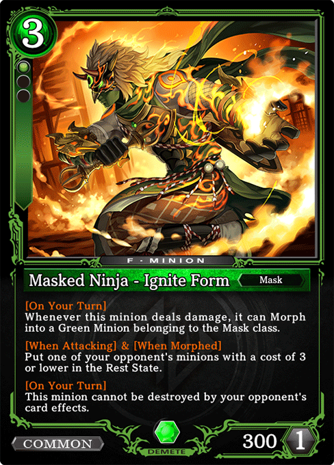 Masked Ninja - Ignite Form