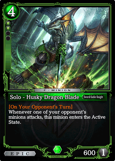 Solo - Husky Dragon Blade