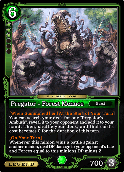 Pregator - Forest Menace