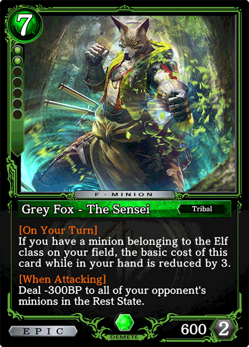 Grey Fox - The Sensei