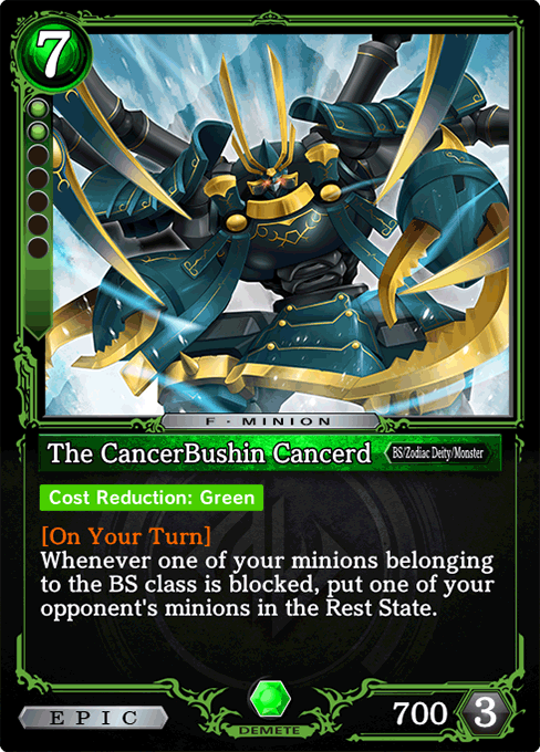 The CancerBushin Cancerd