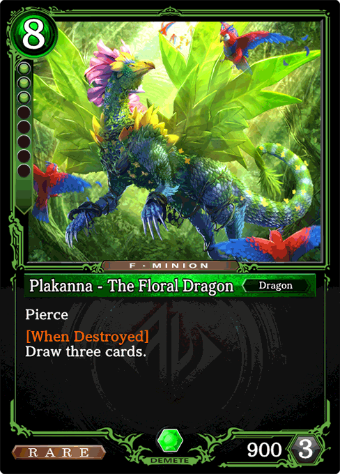 Plakanna - The Floral Dragon
