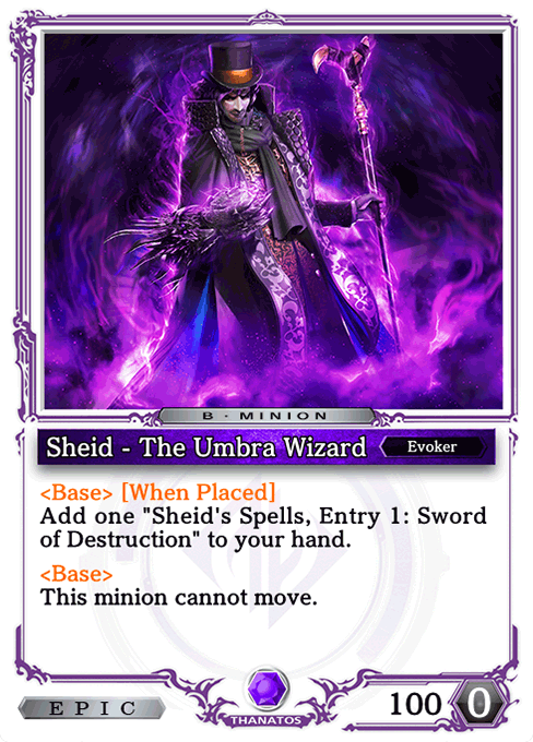 Sheid - The Umbra Wizard