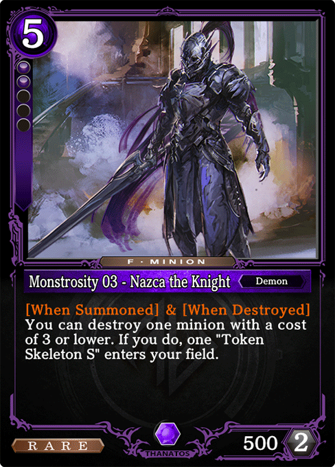 Monstrosity 03 - Nazca the Knight
