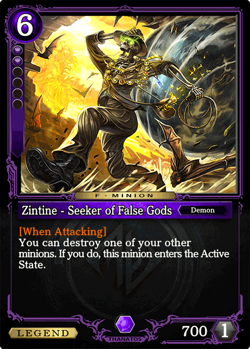 Zintine - Seeker of False Gods