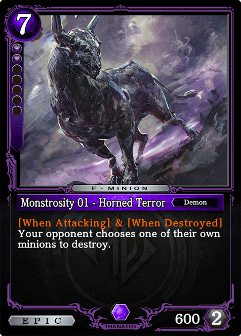 Monstrosity 01 - Horned Terror