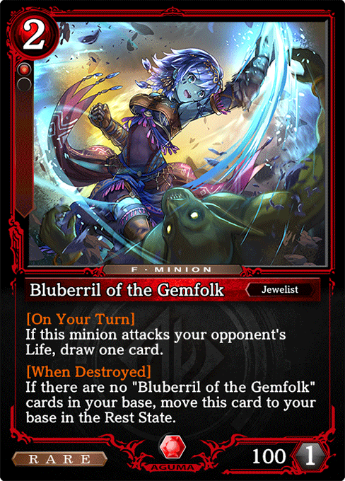 Bluberril of the Gemfolk