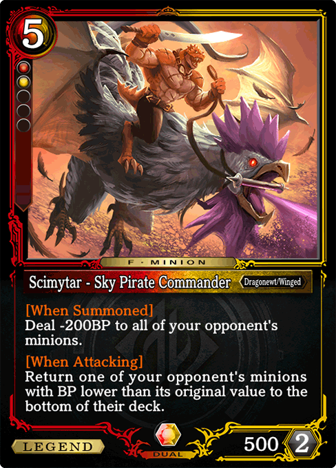 Scimytar - Sky Pirate Commander
