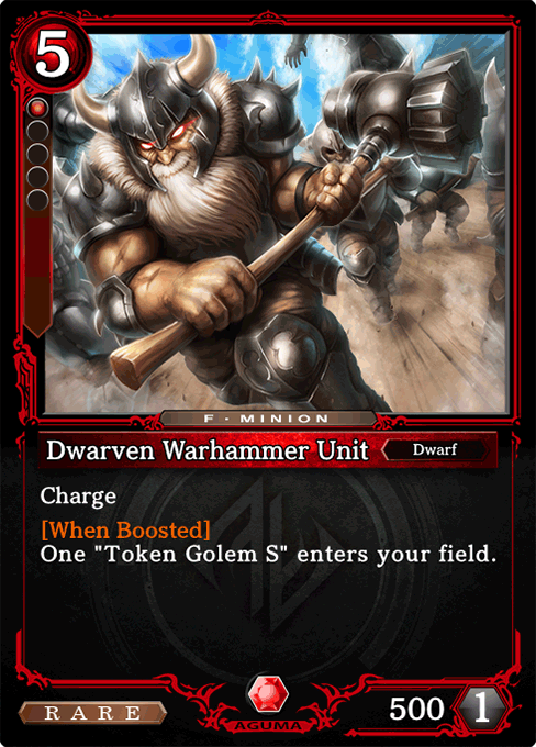 Dwarven Warhammer Unit