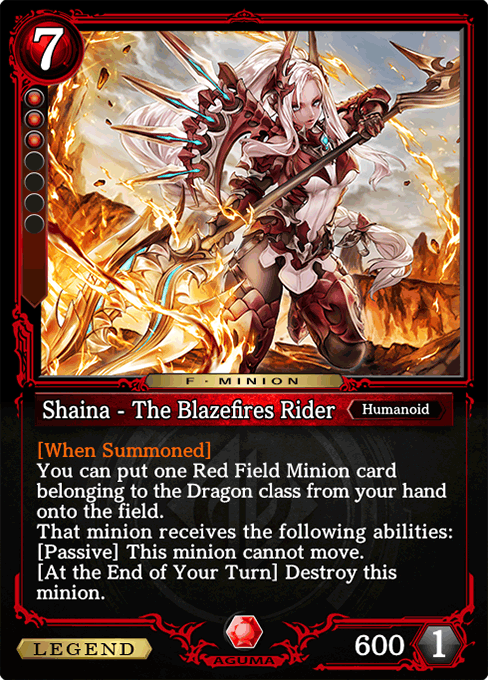 Shaina - The Blazefires Rider