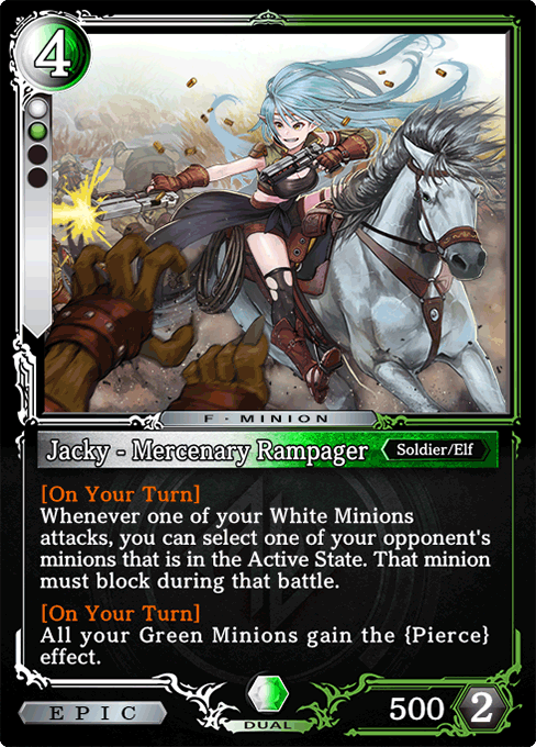 Jacky - Mercenary Rampager