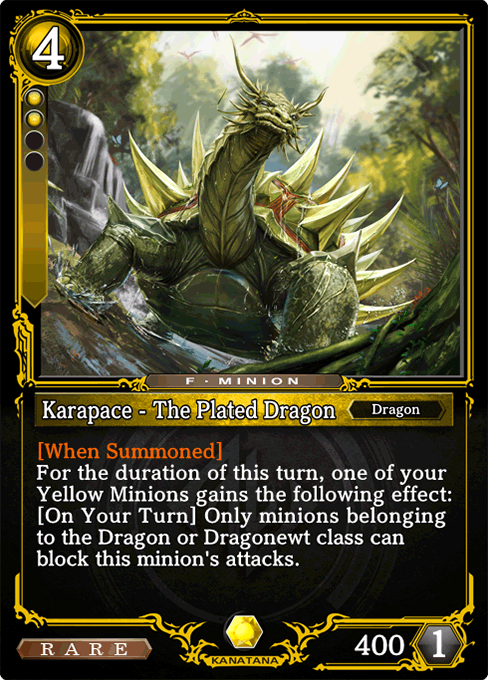 Karapace - The Plated Dragon