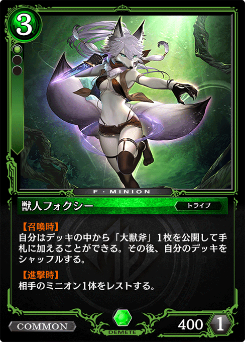 獣人フォクシー