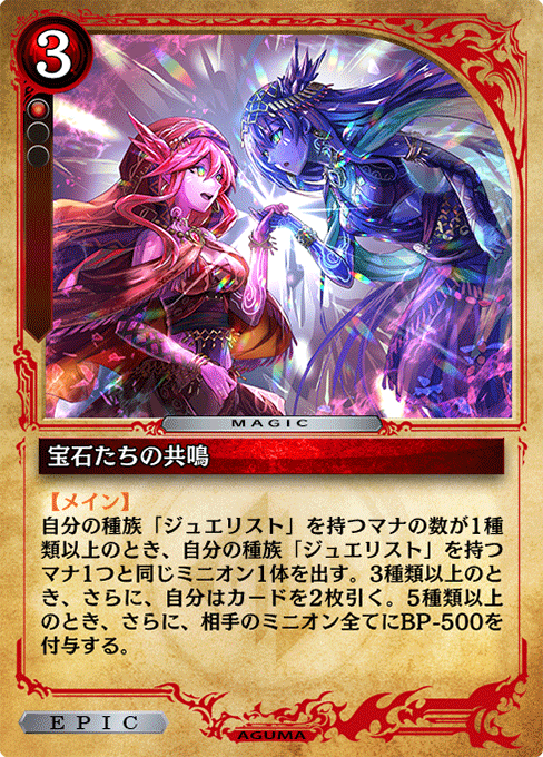 宝石たちの共鳴