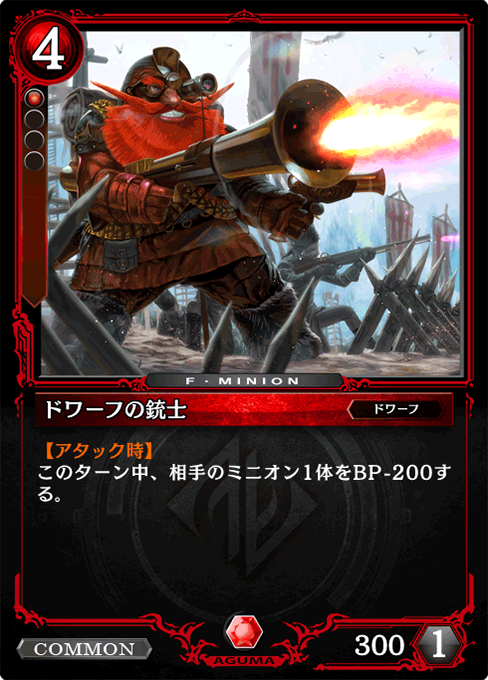 ドワーフの銃士