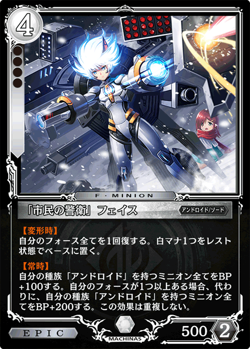 「市民の警衛」フェイス